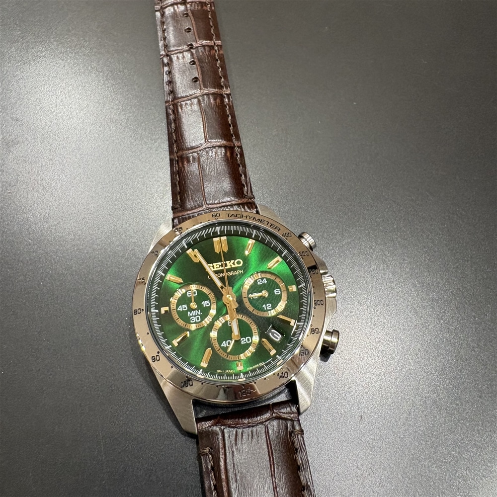 【SEIKO】スポーティークロノグラフ　SBTR017 緑のご紹介〈junksルクア大阪・梅田〉