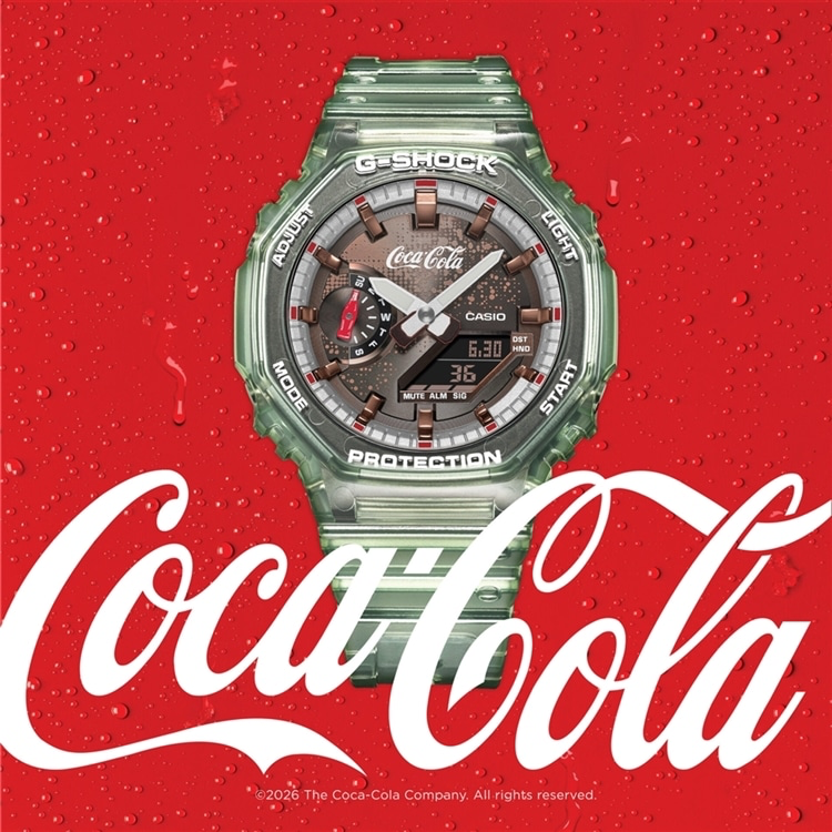 【G-SHOCK×コカコーラ】コラボレーションモデル抽選販売のお知らせ〈junksルクア大阪・梅田〉