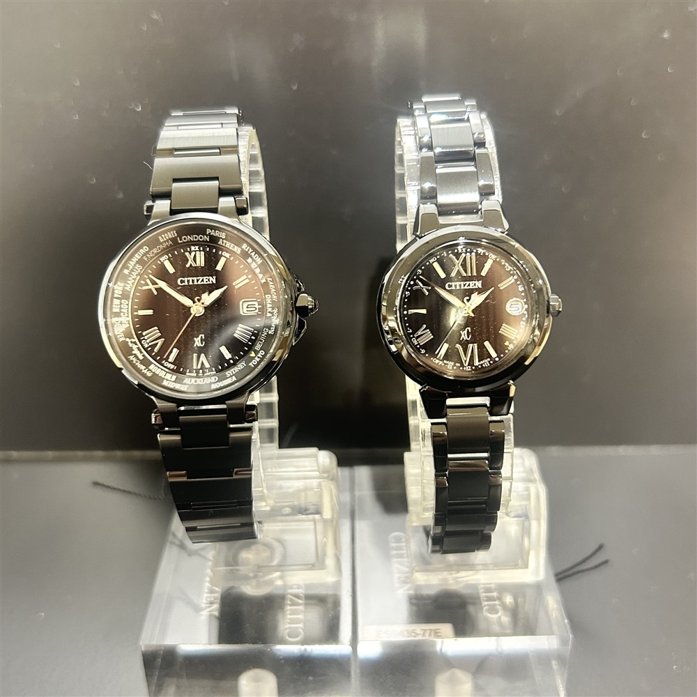 [CITIZEN] xC 新作　美しいオールブラックの時計のご紹介