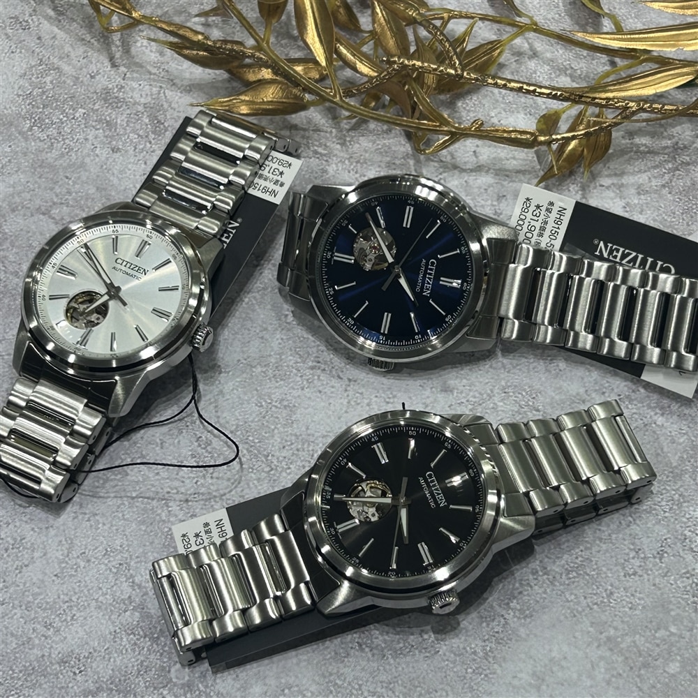 【CITIZEN COLLECTION 】お手頃でありながら、メカニカルの美しさを全面から感じられる腕時計のご紹介〈junks ルクア大阪店・梅田〉