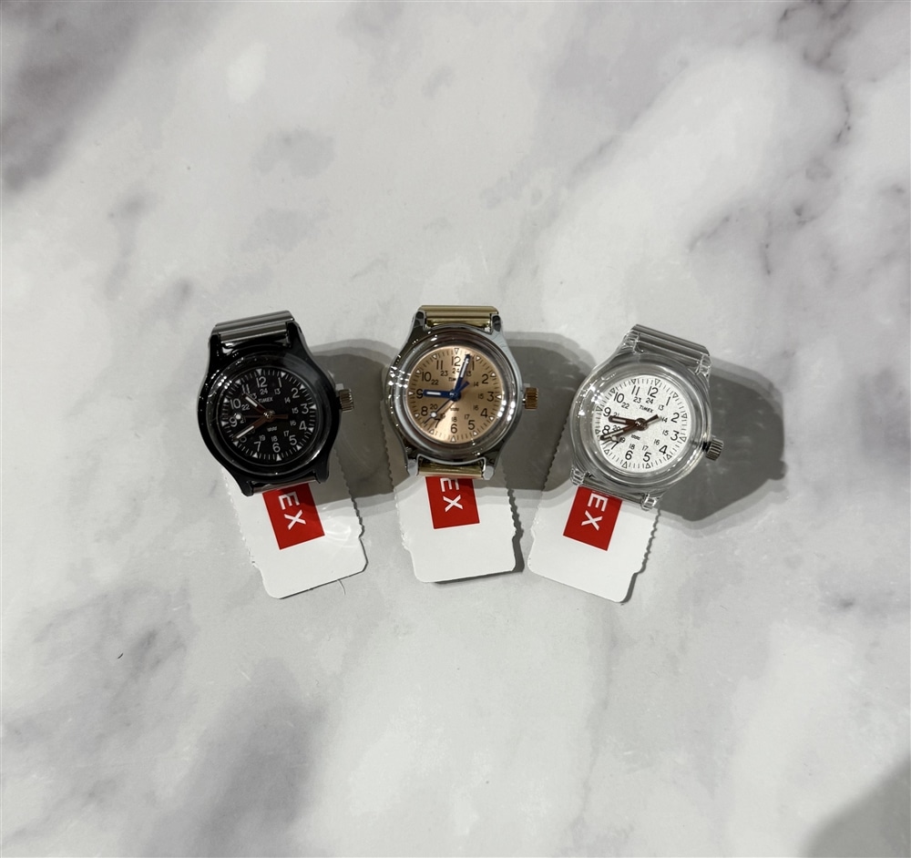 【TIMEX】新作リングウォッチ　Camper Ring Watch TW2Y78100, TW2Y78000, TW2Y77500 のご紹介〈junksルクア大阪・梅田〉