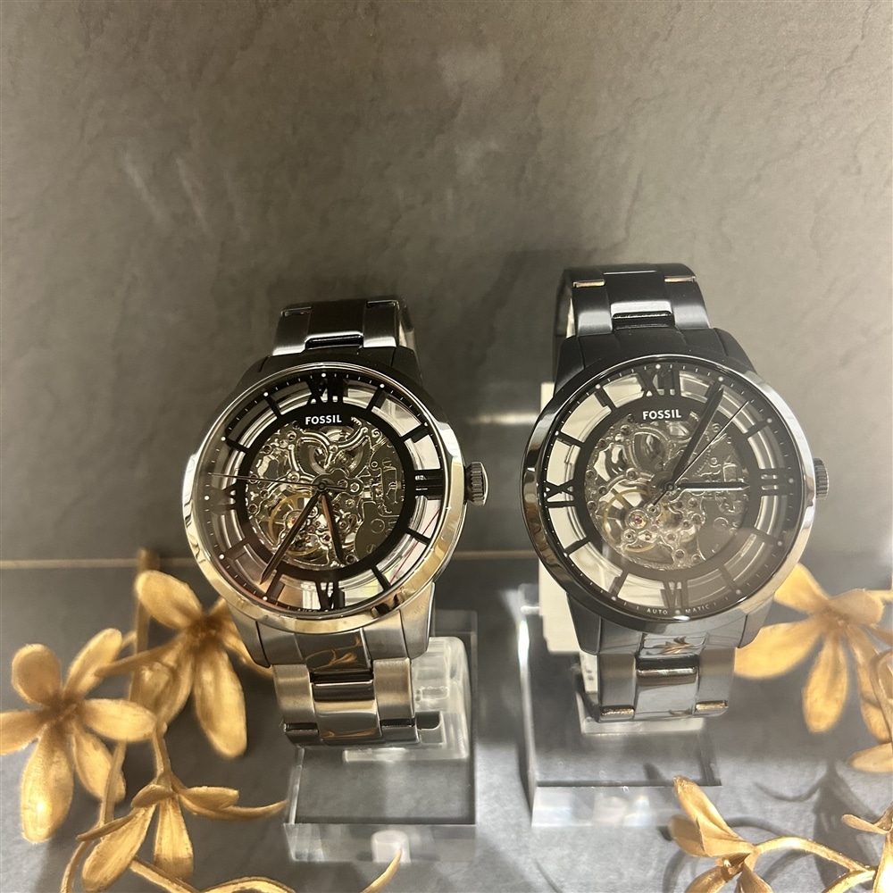 【FOSSIL】機械式自動巻き オープンハートの時計のご紹介