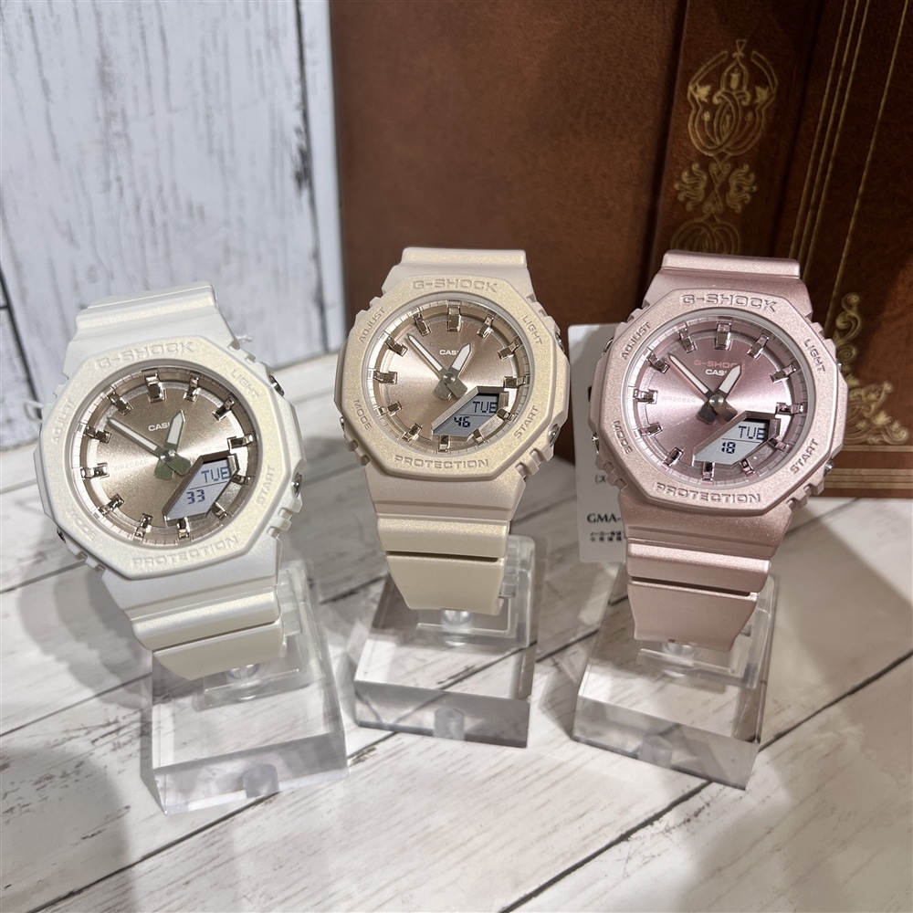 【G-SHOCK mini】上品なパール感が使いやすい◎小柄な新作ウォッチのご紹介!!