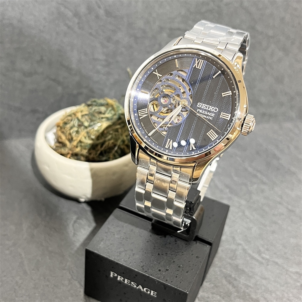 【SEIKO PRESAGE】「Japanese Garden」の新スケルトンダイヤルモデルをご紹介!!