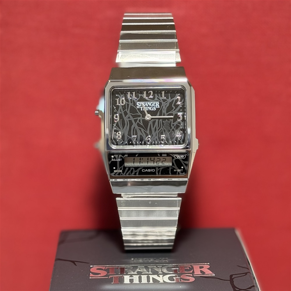【CACIO】ストレンジャーシングスコラボモデル!80s感溢れる神コラボウォッチが登場!
