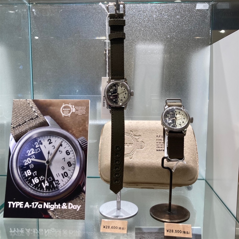 【池袋パルコ店】今、この時計ブランドがアツい!!M.R.M.W(モントルロロイ ミリタリーウォッチ)取り扱いスタート!
