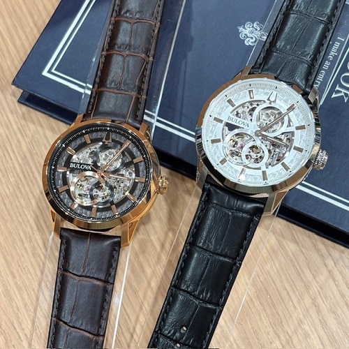 【機械式】スケルトン好き必見!リッチな質感に惚れ惚れ*BULOVA