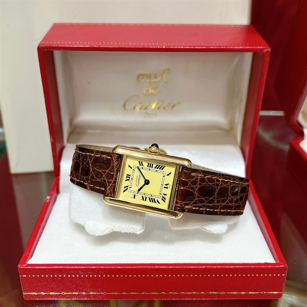 角型時計の名作 Cartier「タンク」【ヴィンテージ通信vol.4】