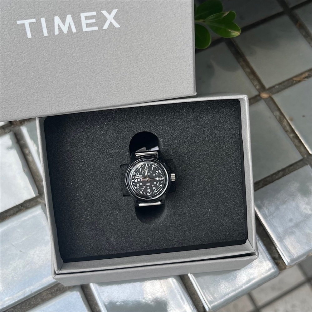 《調布パルコ店》毎日にちょうどいい【TIMEX】リングウォッチ