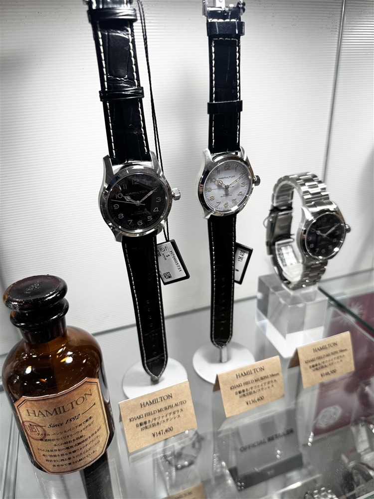 【HAMILTON】仙台エスパル店『MURPF』再入荷してます!