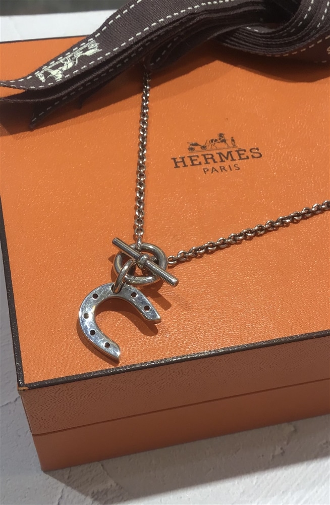 【VINTAGE】本日はHERMES のラリエットホースシューネックレスをご紹介致します!【グランフロント大阪(梅田)】