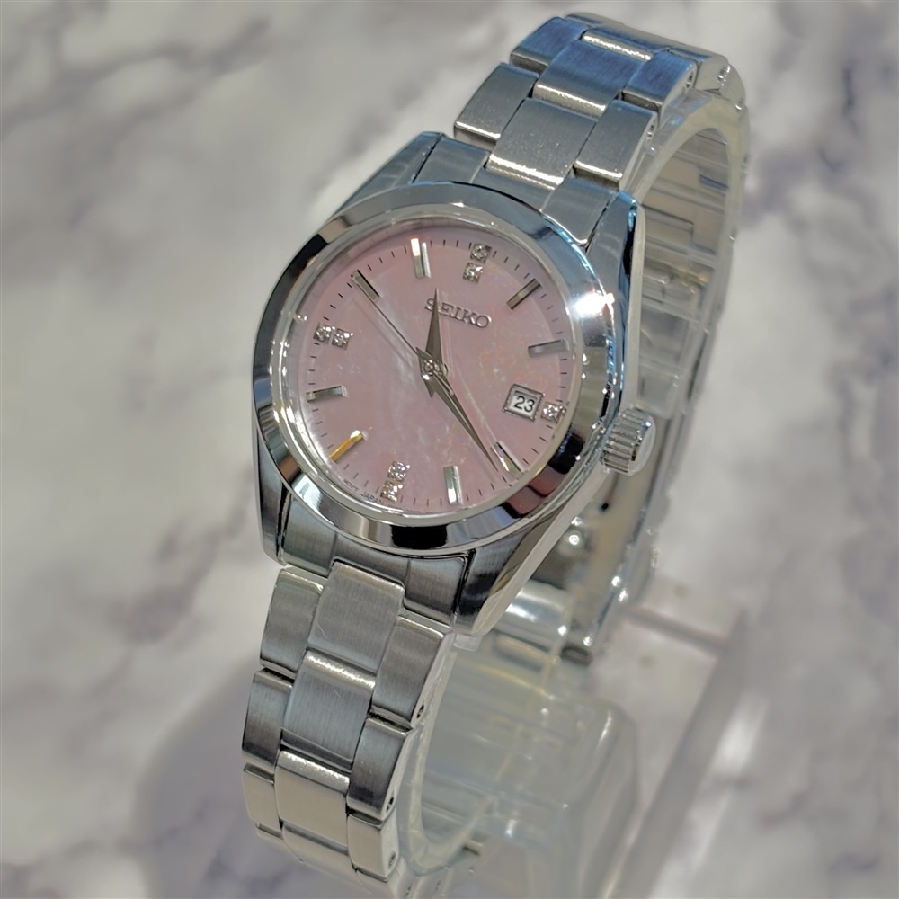 【SEIKO SELECTION 】ピンクの白蝶貝が女性らしく可愛いお時計をご紹介いたします♪【グランフロント大阪(梅田)】