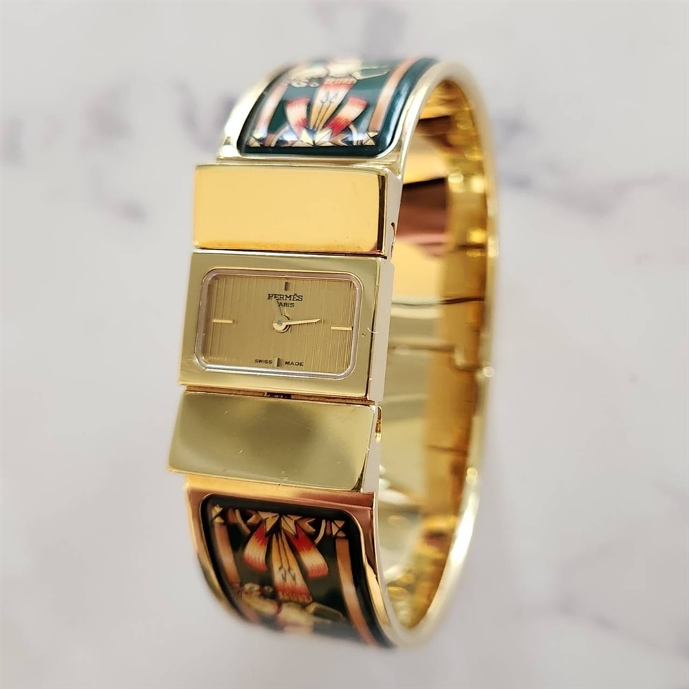【VINTAGE】HERMESのブレスレットウォッチ「ロケ」をご紹介します♪【グランフロント大阪（梅田）】