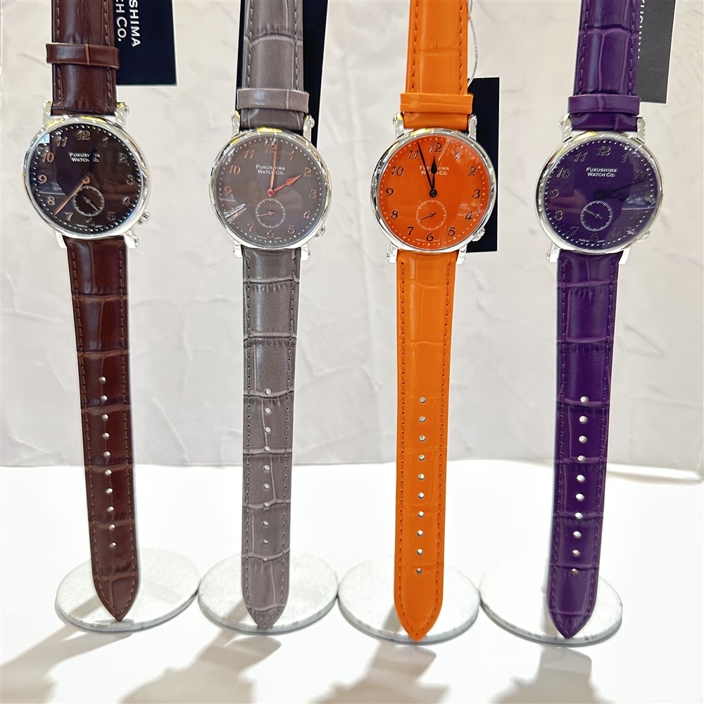 【Fukushima  Watch Co】ユニセックスでお使いいただけるカラフルな時計をご紹介いたします。 　 【グランフロント大阪（梅田）】