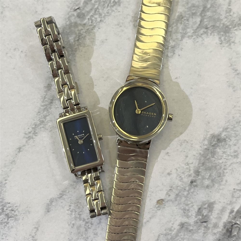 【SKAGEN】~ミッドナイトブルー×シルバーのコントラスト~【福岡パルコ店】