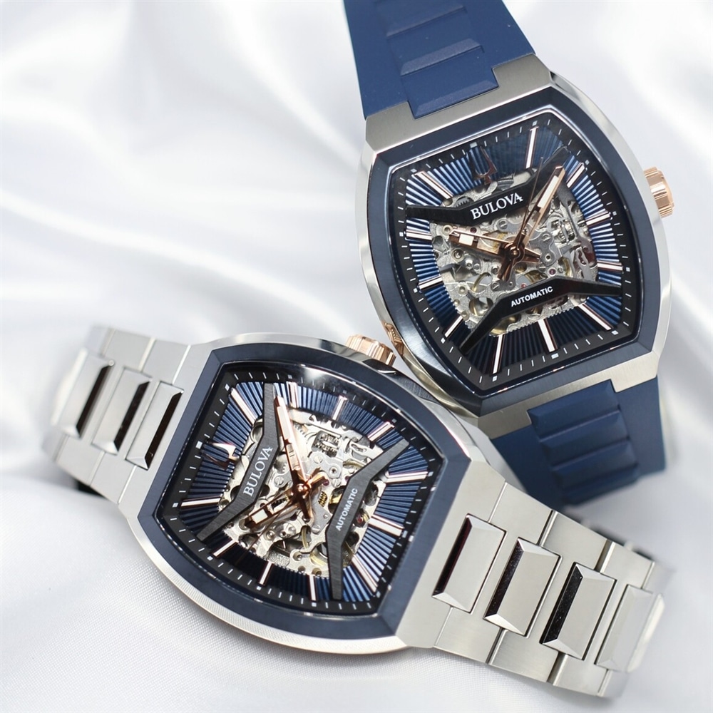【BULOVA】オシャレな機械式腕時計 98A318 98A319をご紹介