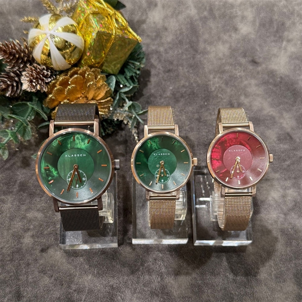 【KLASSE14】新作ウォッチが登場!クリスマスギフトにいかがでしょうか。