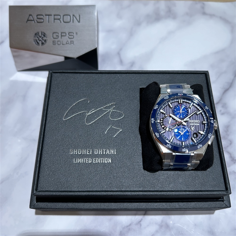 【大谷翔平2024年限定モデル】SEIKO ASTRON GPS大谷翔平モデルが入荷!!