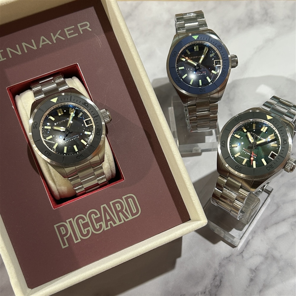 【SPINNAKER】本格ダイバーズウォッチPICCARDの入荷!