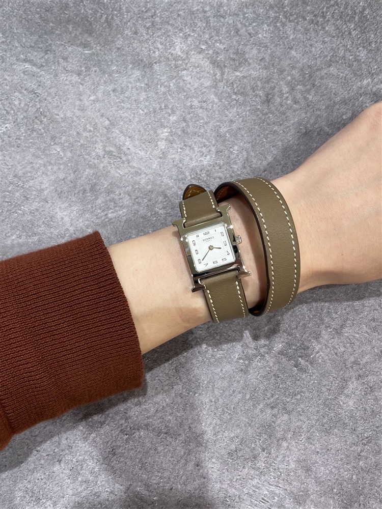 【アミュプラザ博多店】ヴィンテージウォッチ HERMES Hウォッチ