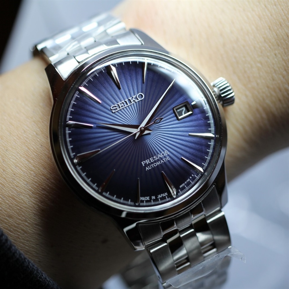 【SEIKO PRESAGE】スーツに合わせるオシャレな機械式腕時計 SARY123をご紹介