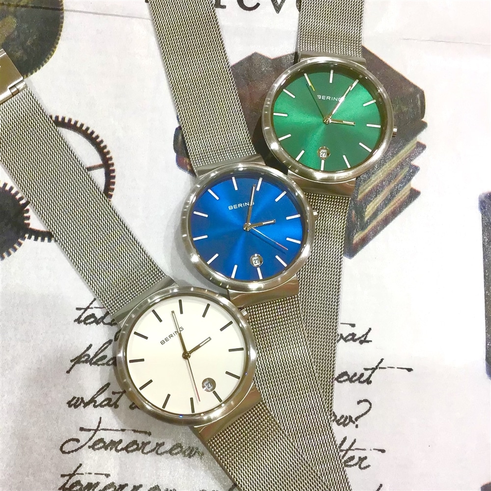 【BERING】腕元にはミニマルなデンマークデザインを★