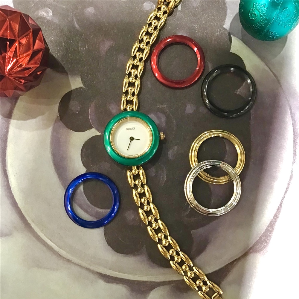 【GUCCI vintages】色つきの時計でいてくれよ...★