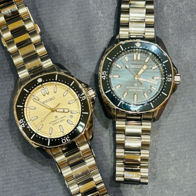 【SEIKO PROSPEX】新作!多角ベゼルとカラーリングがポイント!