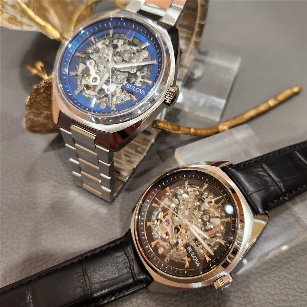 【BULOVA】人気のスケルトンシリーズから新たなデザインが誕生!