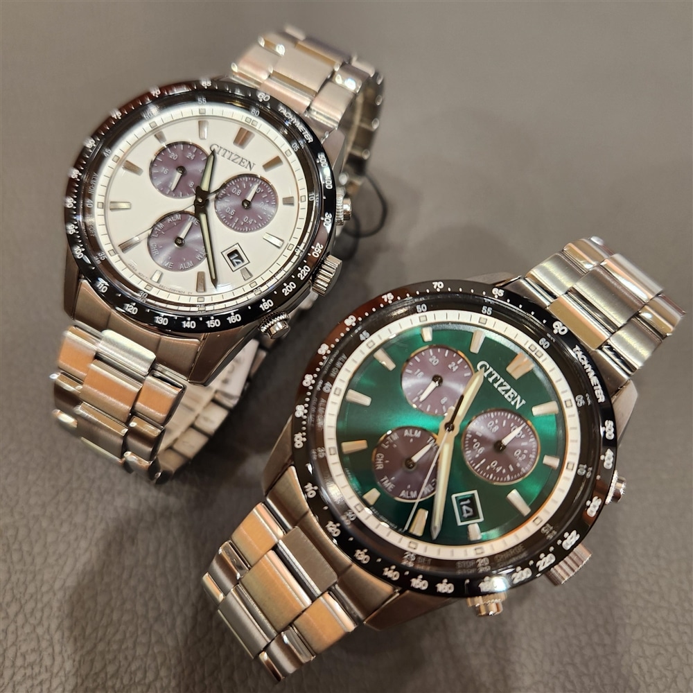 【CITIZEN COLLECTION】スポーティー感のあるクロノグラフの新作が登場!