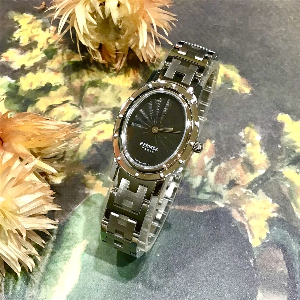 【HERMES vintages】*クリッパー オーバル*