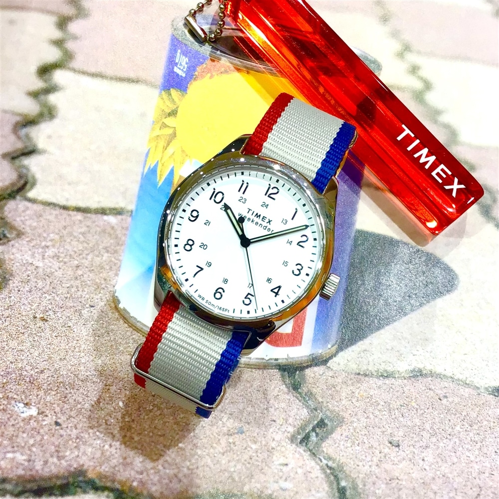 【TIMEX】トリコロールカラーで夏らしく★