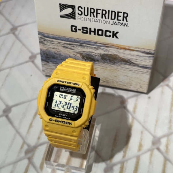 【G−SHOCK】「サーフライダーファウンデーションジャパン」コラボモデル!