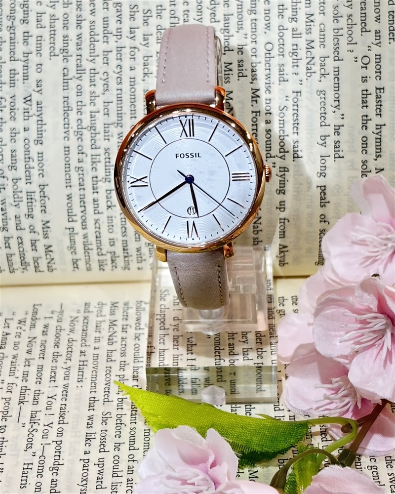 【FOSSIL】春らしいレディース時計のご紹介!