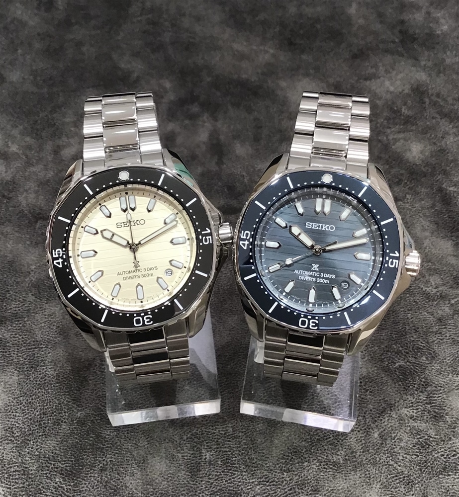【SEIKO PROSPEX】エレガンスデザインのダイバーズウォッチ!!