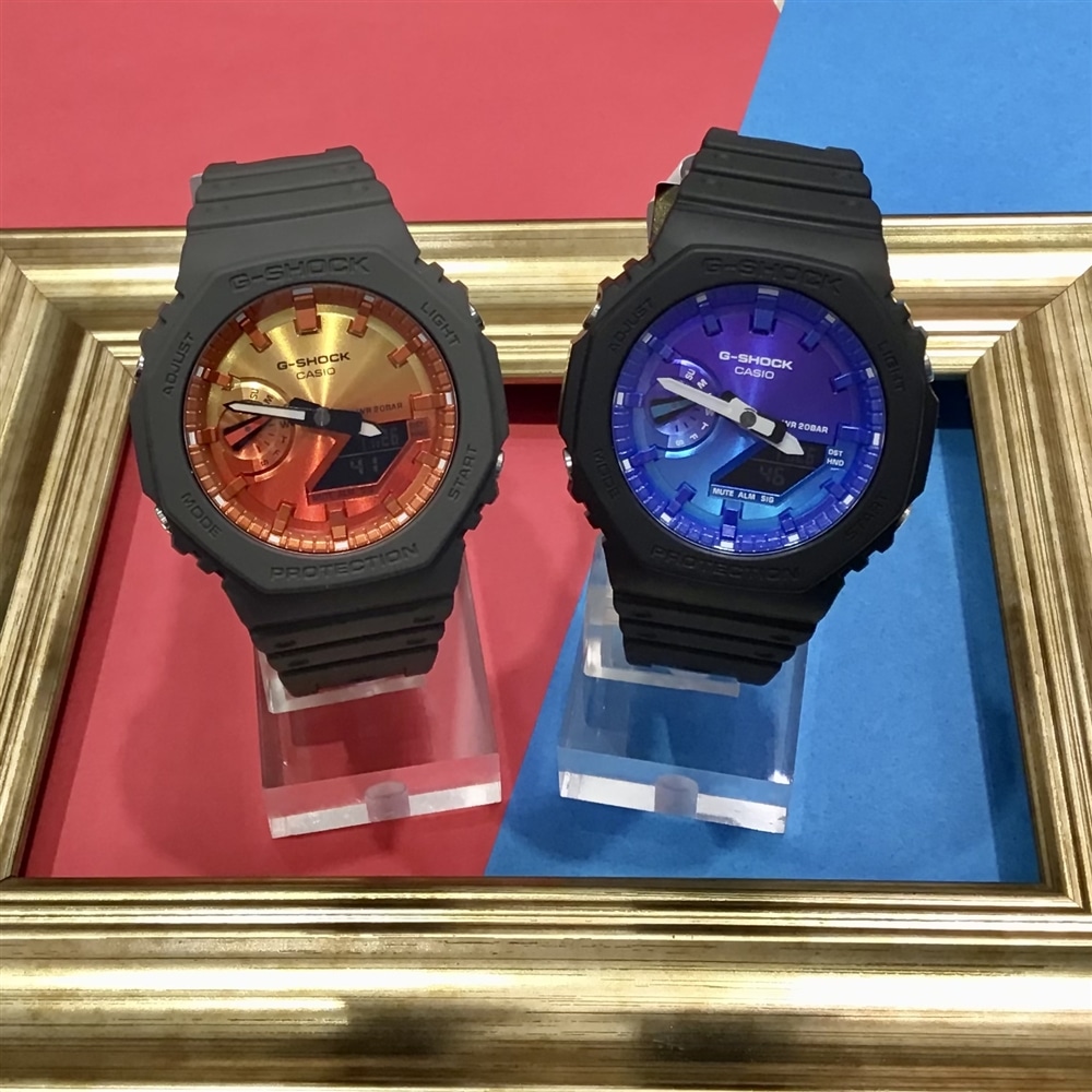 【G-SHOCK】挑戦をテーマに情熱の炎をイメージしたシリーズ!
