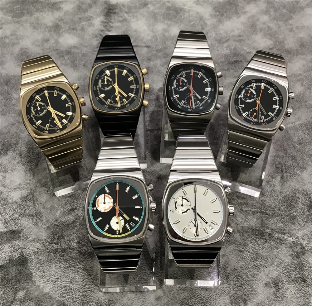 《Brew Watch Co.》幅広いシーンでご使用できるクロノグラフモデルをご紹介!