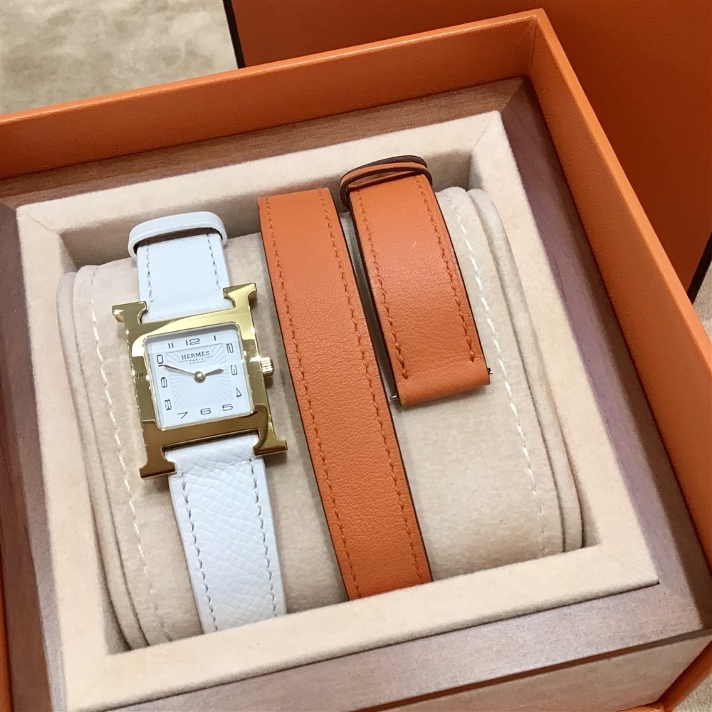 【ヴィンテージ】HERMES人気のHウォッチが入荷!