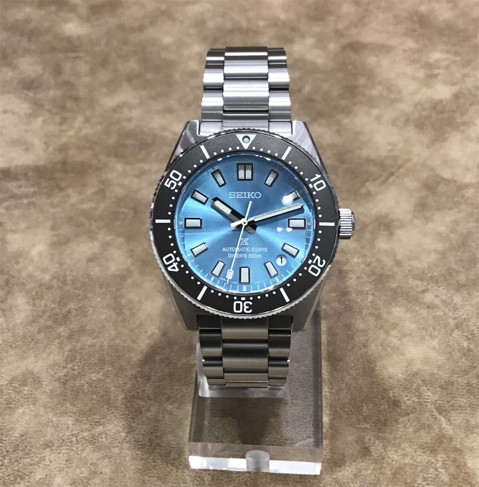 【SEIKO PROSPEX】沖縄の海からインスパイアされたブルーダイヤル!!