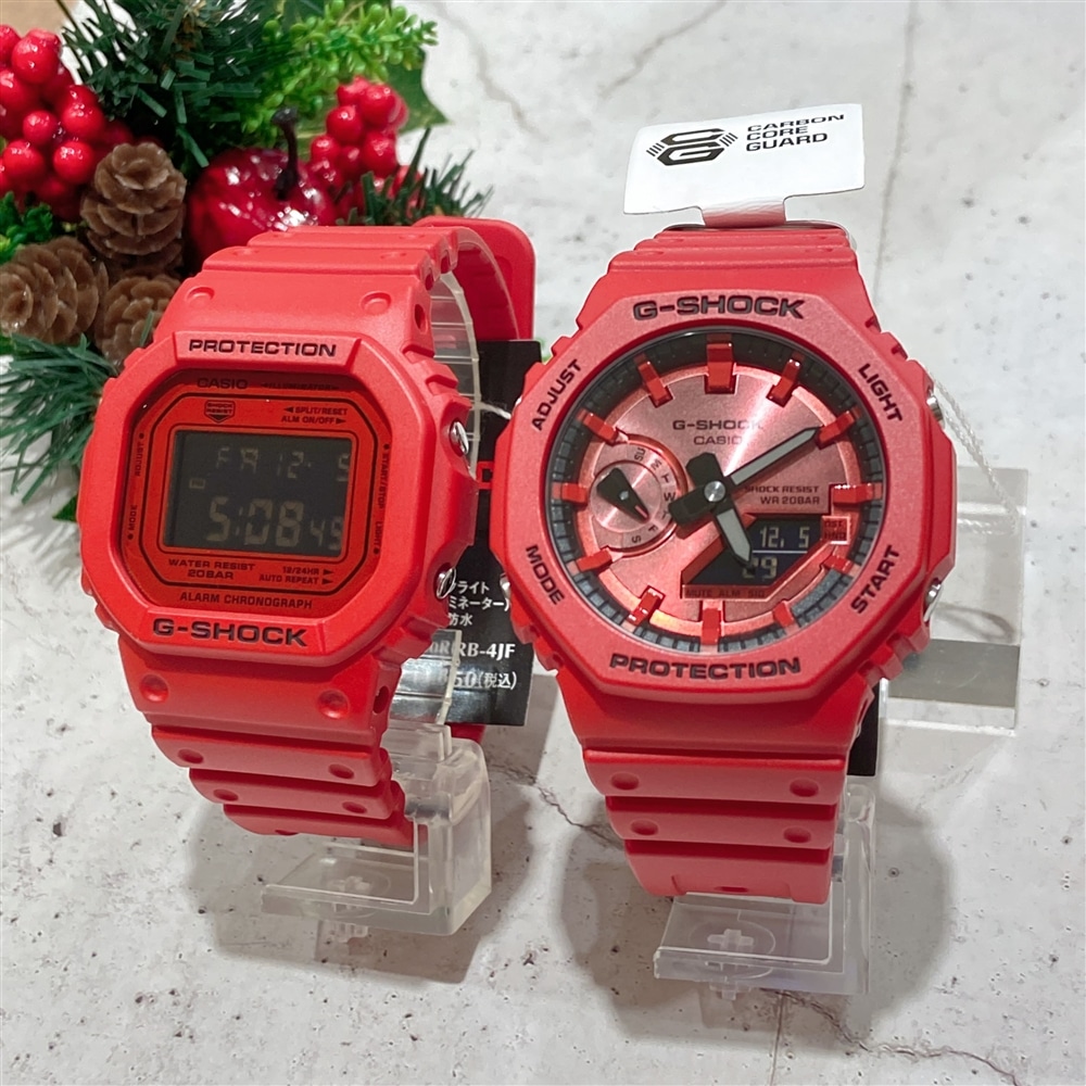 【G-SHOCK】新色のレッドが入荷しました!