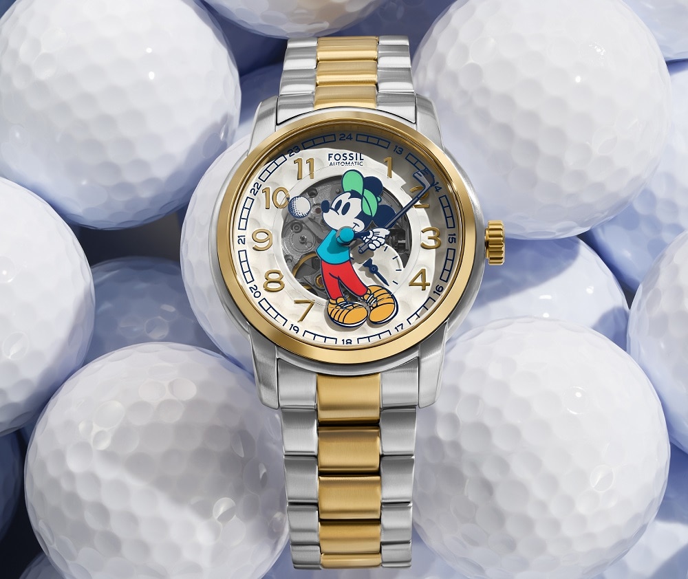 【​​​​​​​Disney Mickey Mouse x Fossil】 限定モデル ゴルフウォッチ