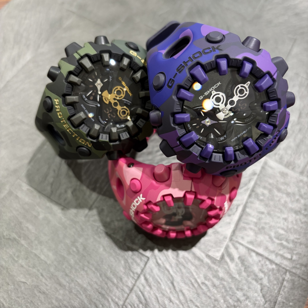 【G-SHOCK】カモフラなのに目立っちゃう!?