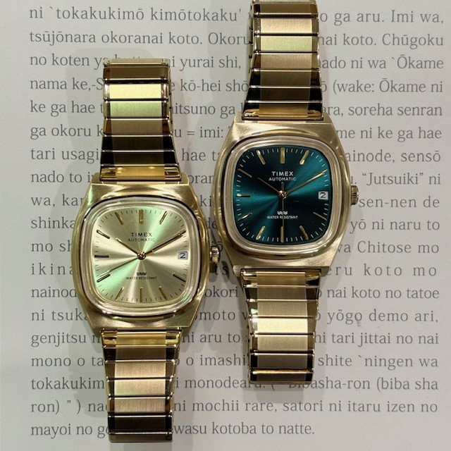 【TIMEX】新色発売！レトロなケースデザインがポイント！