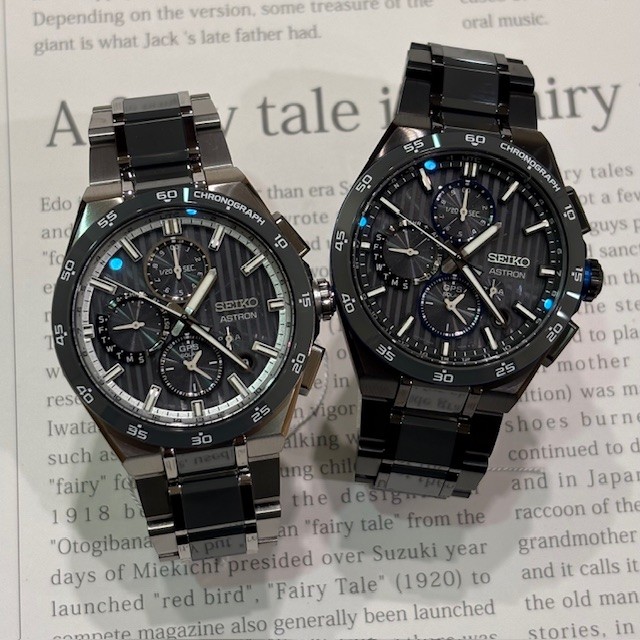 【SEIKO ASTRON】初のグレーセラミックス採用。高級感溢れるNEWモデル!