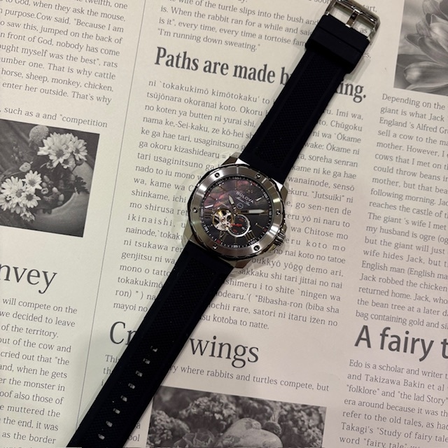 【BULOVA】ブランド150周年記念モデル！！(98A332)