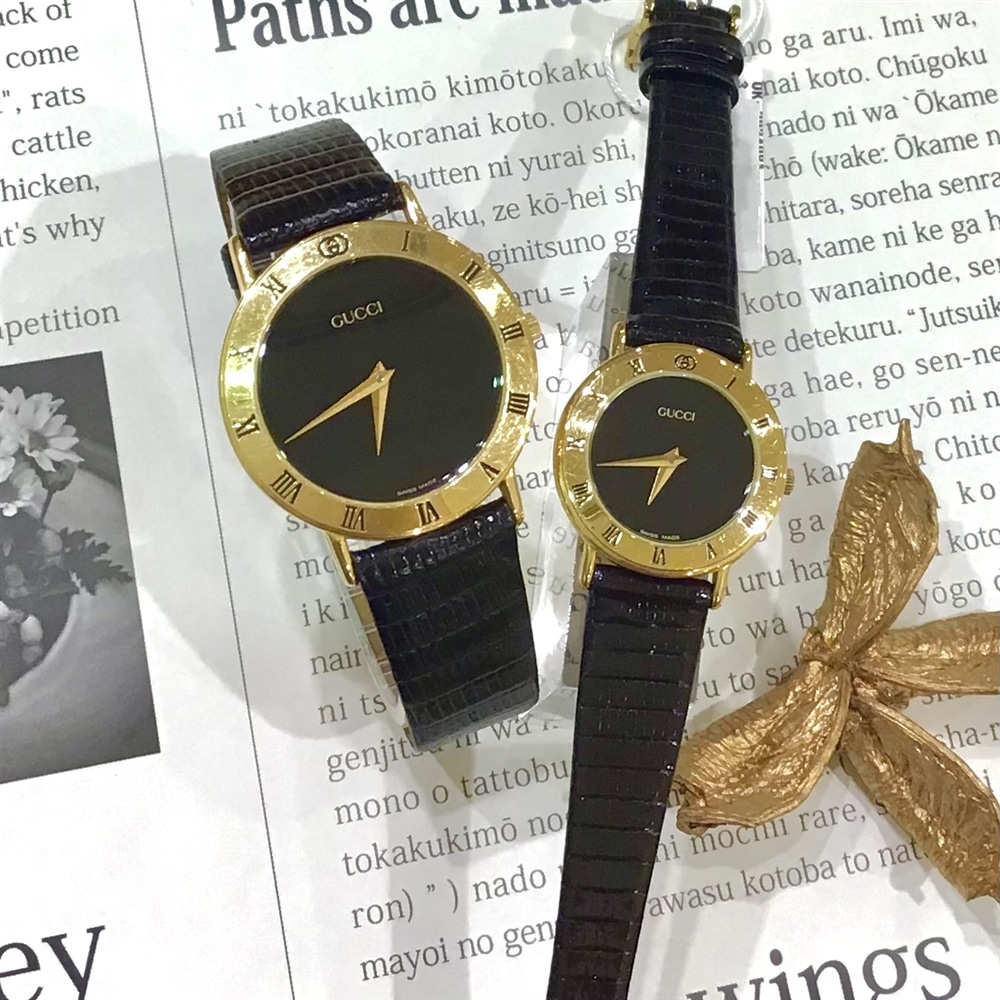 【GUCCI vintages】ペアでご用意致しました!