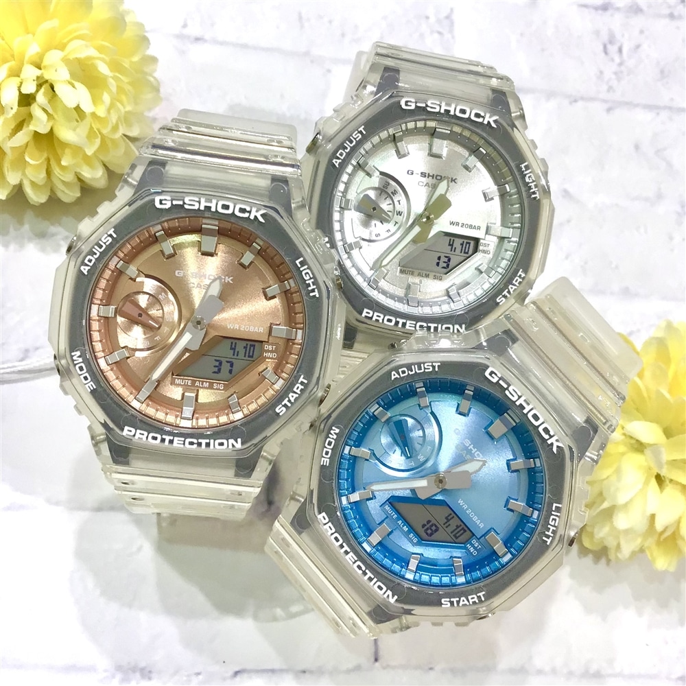 【G-SHOCK】透明だってG-SHOCKです!