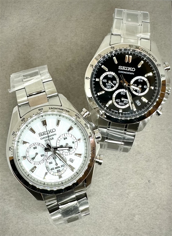 【SEIKO】スタッフおすすめ! フレッシャーズウォッチ(クロノグラフ編)