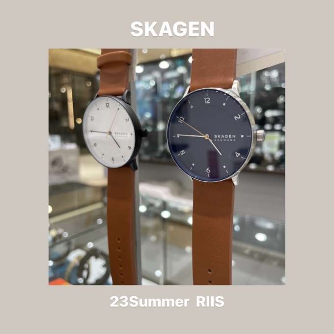 【SKAGEN】23summer 新作 RIIS発売!