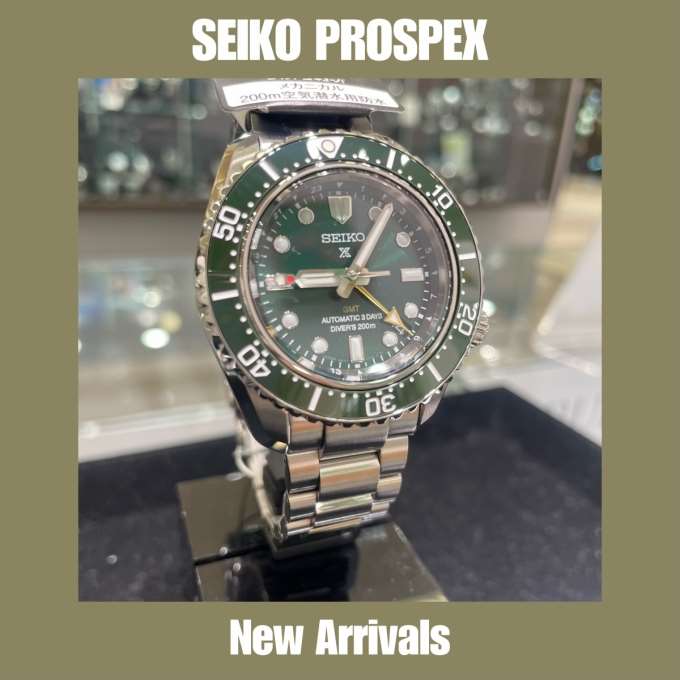 【SEIKO PROSPEX】ダイバーズ初のメカニカルGMTモデル新登場!